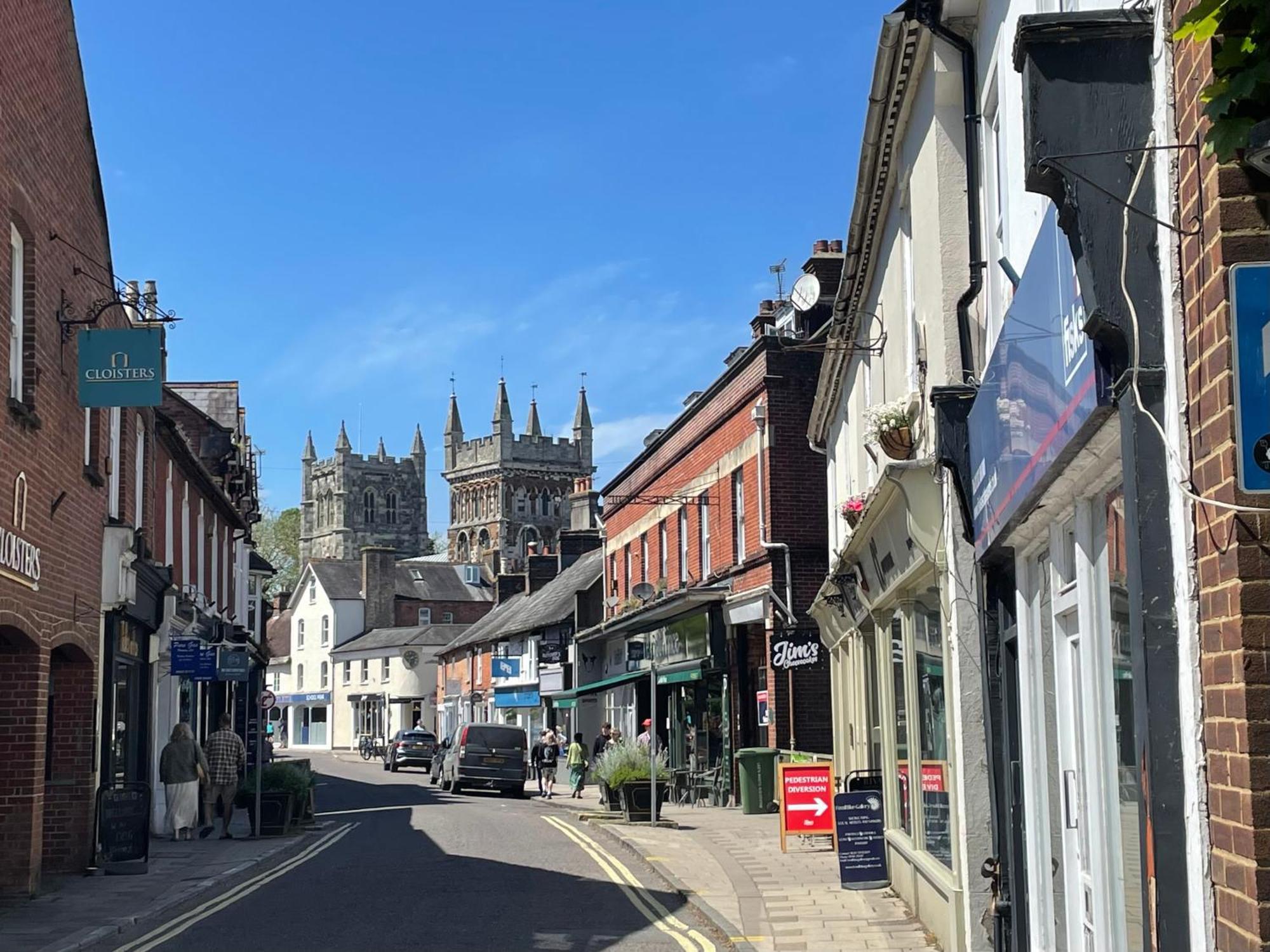 Deer Lodge Wimborne Minster Exterior photo